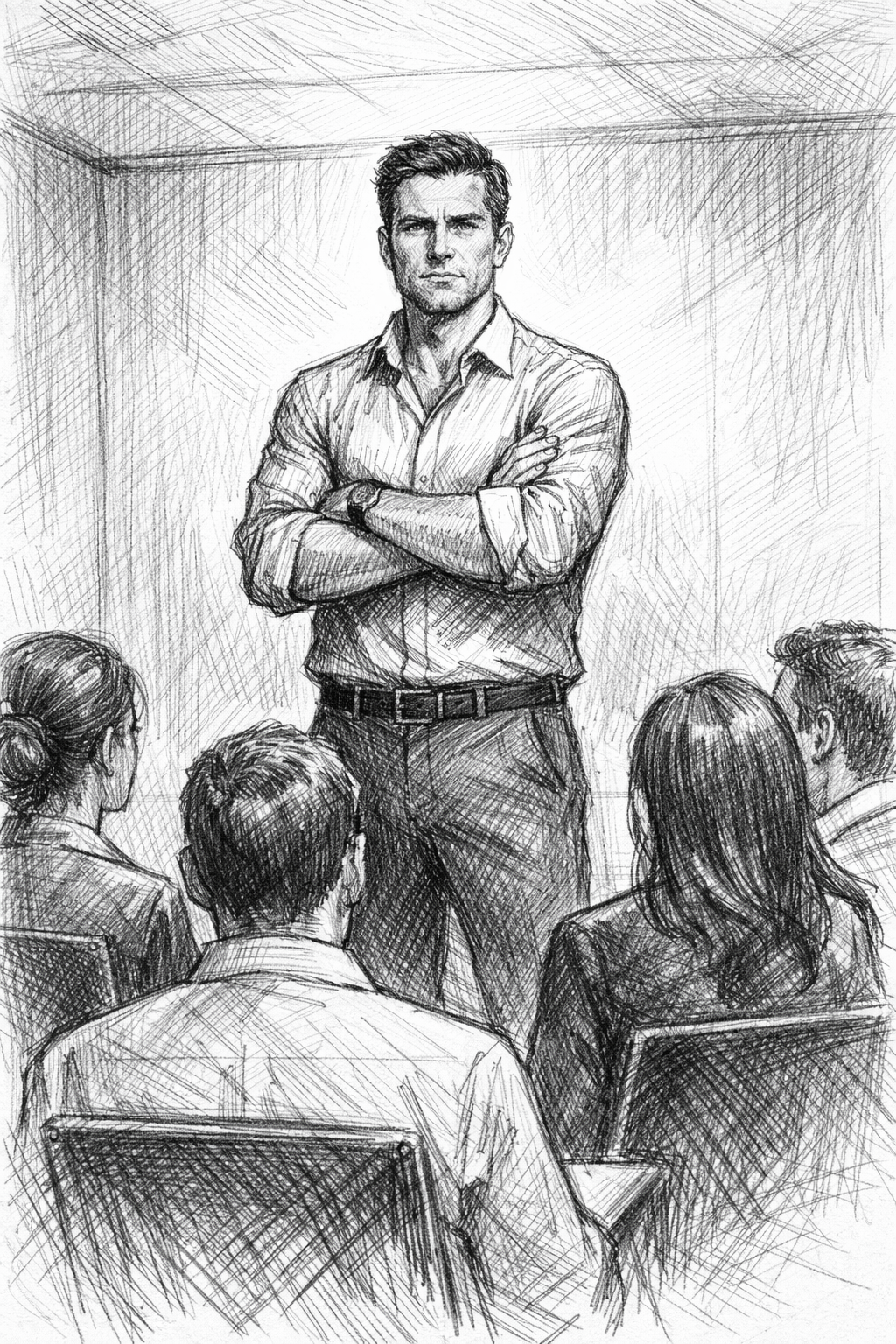 A wellness coaching session in a bright modern workplace